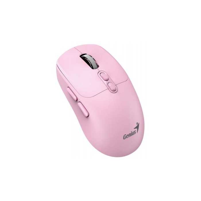MOUSE GENIUS BT NX-8080S AI COPILOT SILENT 2.4GHZ ROSA