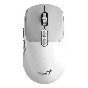 MOUSE GENIUS BT NX-8080S AI COPILOT SILENT 2.4GHZ BRANCO/CINZENTO