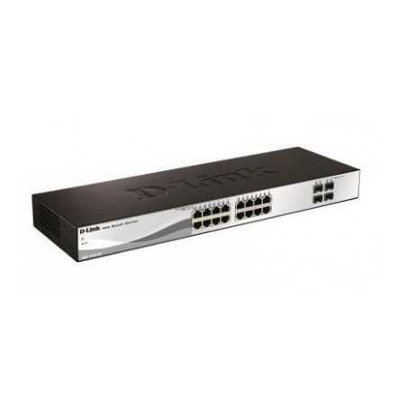 SWITCH 16 DLINK GIGA + 4 GIGA GESTÃO VLAN