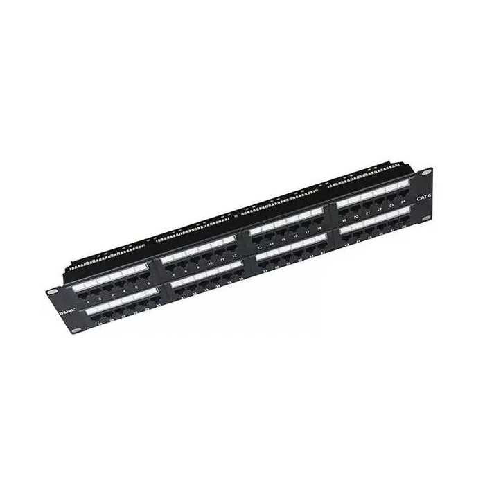 PATCH PANNEL-48 PT CAT6 2U DLINK