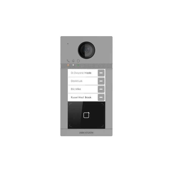 VIDEOPORTEIRO IP HIKVISION DS-KIS614 POE WI-FI 7' TOUCH SCREEN