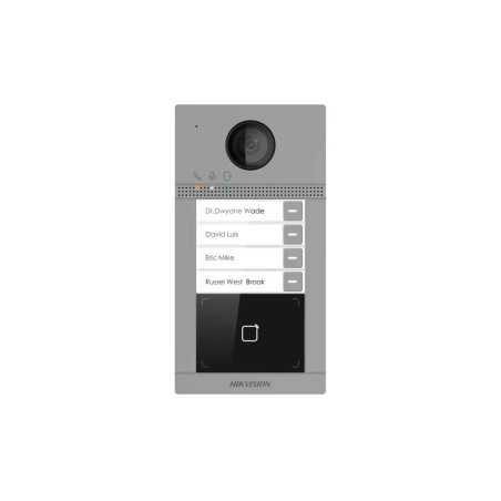 VIDEOPORTEIRO IP HIKVISION DS-KIS614 POE WI-FI 7' TOUCH SCREEN