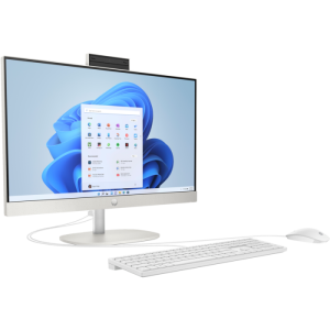 PC AIO HP 27' CR U5-225U ARC GRAPHICS 16GB 1TB SSD FHD W11H PRATA