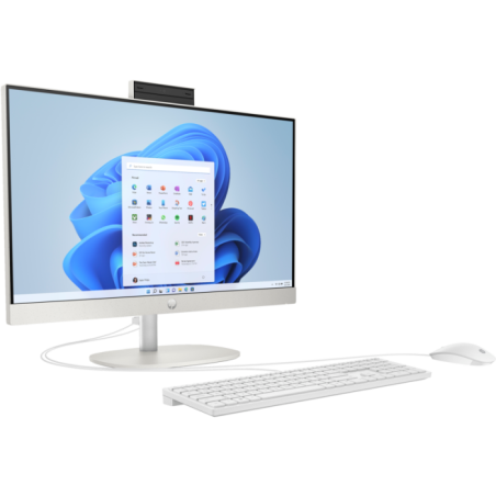 COMPUTADOR DE SECRETÁRIA HP ALL-IN-ONE 24' FHD AMD 7120U 8GB 256GB SSD W11H