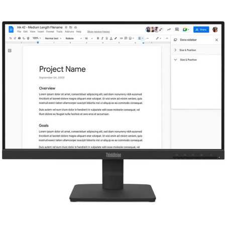 MONITOR 23.8' LENOVO S24-4E FHD IPS PANEL/100HZ/4MS/HDMI/VGA