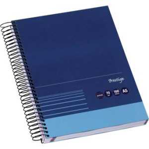 CADERNO ESPIRAL CAPA DURA A4 70G/160FOLHAS PAUTADO