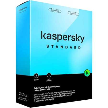 ANTIVÍRUS SW KASPERSKY STANDARD 5 PCS ANTIVÍRUS SW KASPERSKY STANDARD 5 PCS