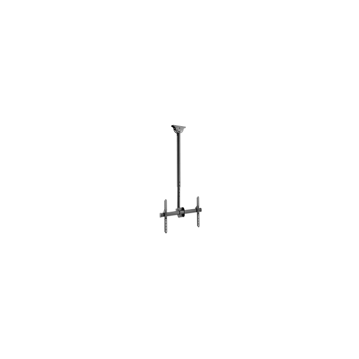 SUPORTE TV MANHTTAN 37' a 70' MÁX.50Kg AJUSTÁVEL, TETO, 360º, PRETO
