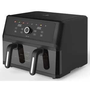 FRITADEIRA SEM ÓLEO BERKLAYS 11L PRETO 2 SEPARADOR
