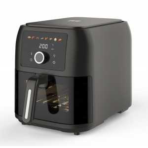 FRITADEIRA SEM ÓLEO BERKLAYS AIR FRYER 8L PRETO