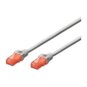 CABO REDE CAT6 5M U/UTP EWENT CINZA