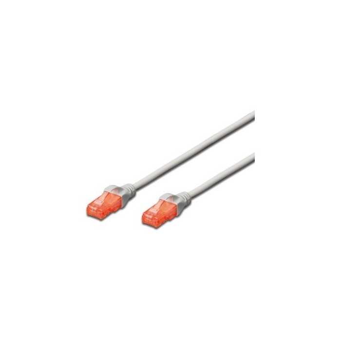CABO REDE CAT6 5M U/UTP EWENT CINZA