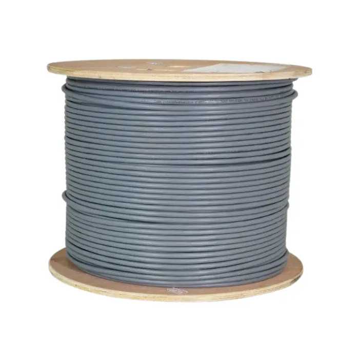 CABO DE REDE BOBINE DLINK 305M CAT6A UTP ETHERNET CINZA