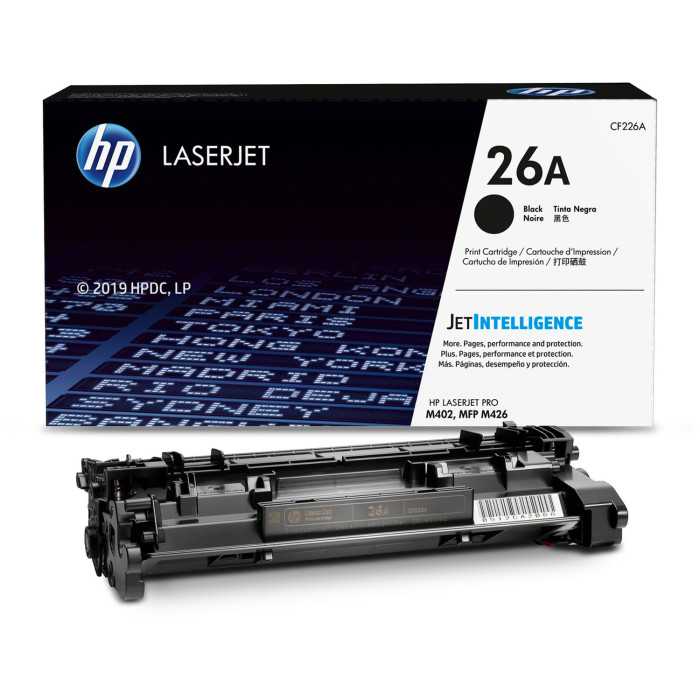 TONER HP 26A PRETO CF226A