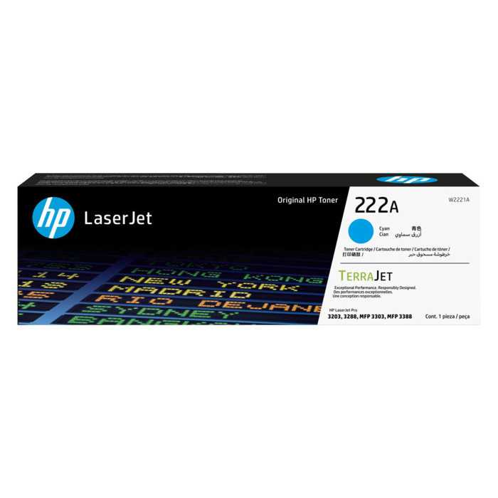 TONER HP 222A AZUL TONER HP 222A AZUL