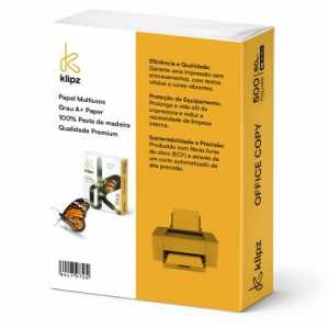 PAPEL FOTOCOPIA A4 KLIPZ 80G BRANCO