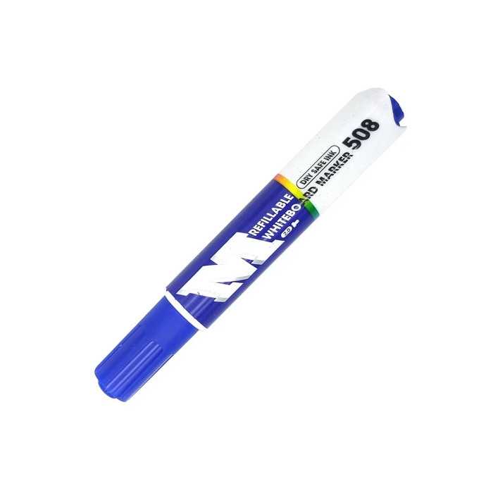 MARCADOR DE QUADRO BRANCO CARREGÁVEL AZUL