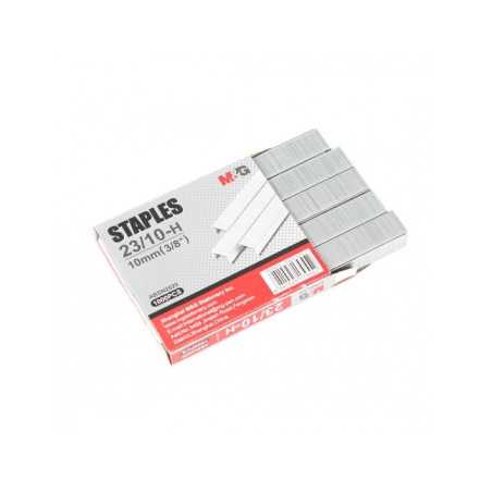 Agrafos 23/10 M&G – 1000 peças | Grampos para alta capacidade | Casa do Papel Angola