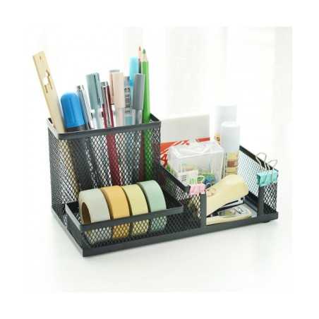 ORGANIZADOR DE SECRETÁRIA METAL PRETO