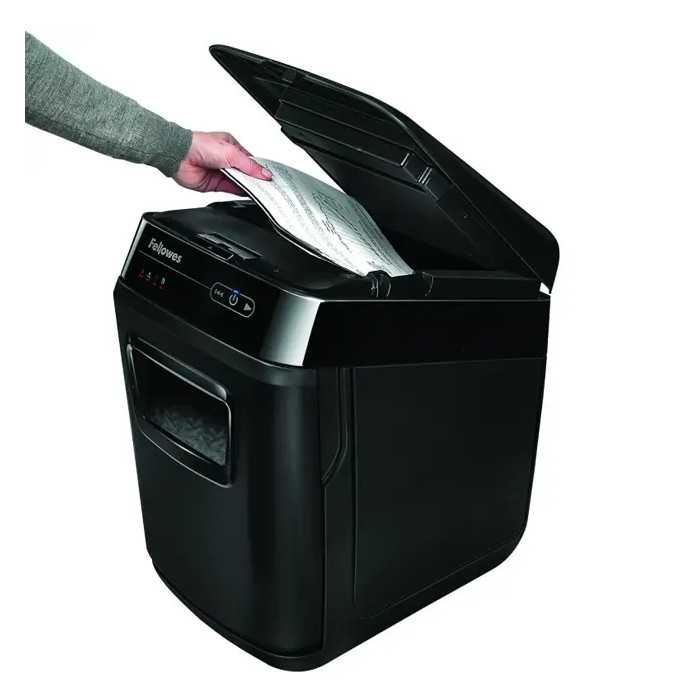 DESTRUIDOR DE DOCUMENTOS FELLOWES AUTOMAX 150C 150 FOLHAS