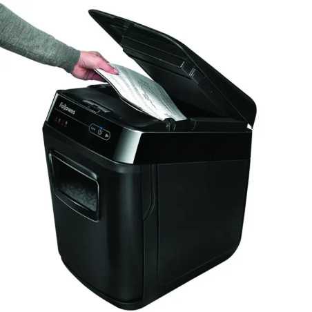 DESTRUIDOR DE DOCUMENTOS FELLOWES AUTOMAX 150C 150 FOLHAS