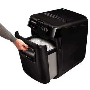 DESTRUIDOR DE DOCUMENTOS FELLOWES AUTOMAX 150C 150 FOLHAS