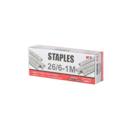AGRAFOS 26/6 M&G 1000pcs 1/10/500