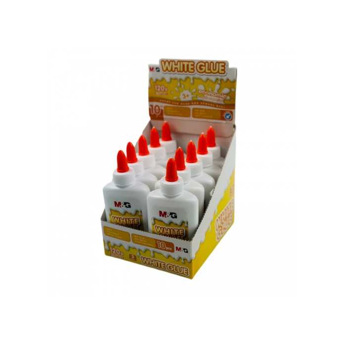 BISNAGA DE COLA BRANCA 120G