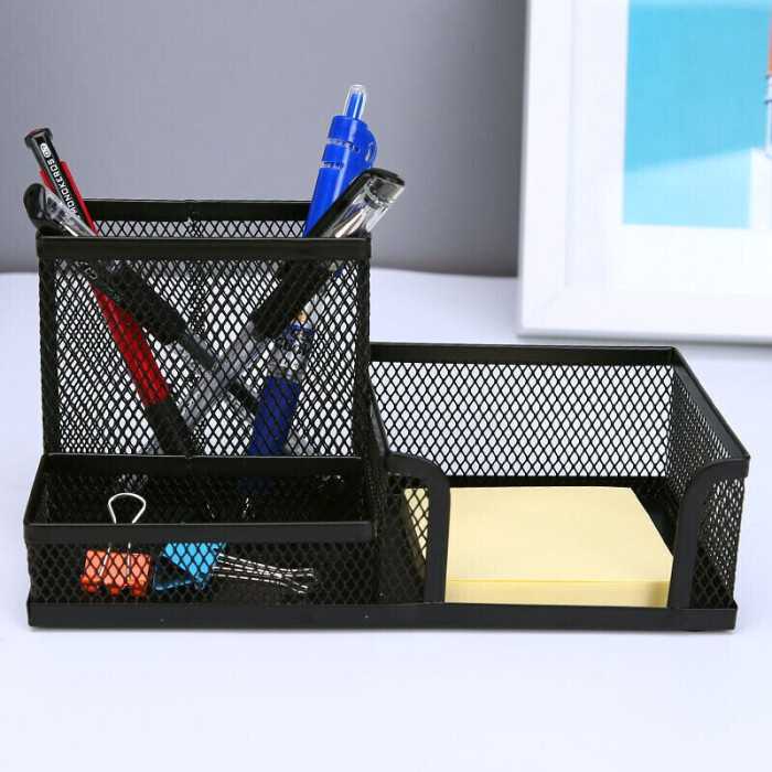 ORGANIZADOR DE SECRETÁRIA METAL PRETO