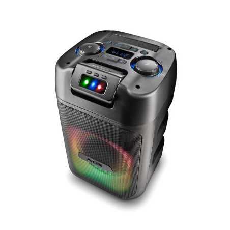 COLUNA NGS BLUETOOTH 80W WILDCLUB LASER PARTY LIGHTS