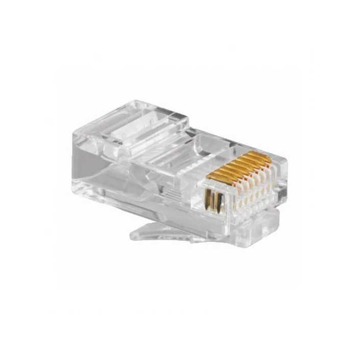 FICHAS RJ45 CAT 6 U/UTP AWG 23-26 100UN FICHAS RJ45 CAT 6 U/UTP AWG 23-26 100UN