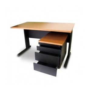 SECRETÁRIA DELTA 2 80X65X72CM KIT4PC+GAVETAS PT