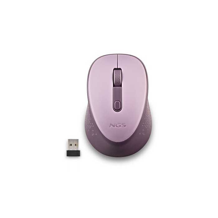 MOUSE NGS DEW SILENT WIRELESS 2.4GHZ LILÁS