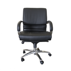 CADEIRA PU MEDIUM EXECUTIVA BK