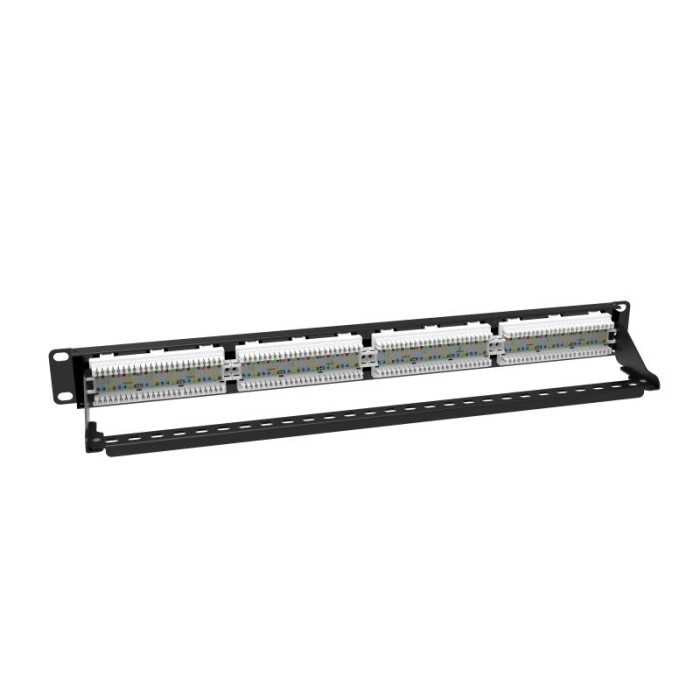 PATCH PANNEL-24 PT VAZIO CAT5/CAT6 UTP WP RACK