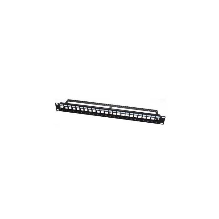 PATCH PANNEL-24 PT VAZIO CAT5/CAT6 UTP WP RACK