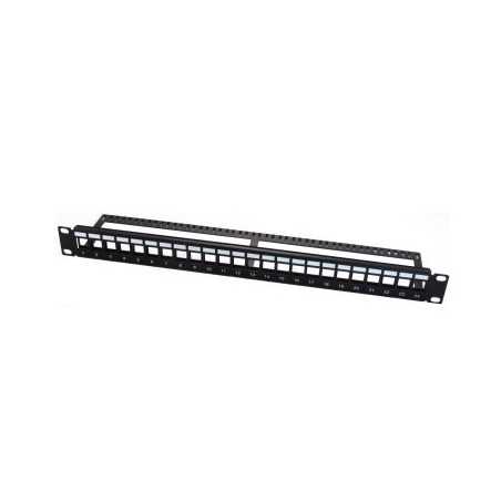 PATCH PANNEL-24 PT VAZIO CAT5/CAT6 UTP WP RACK