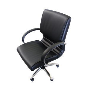 CADEIRA PU MEDIUM EXECUTIVA BK