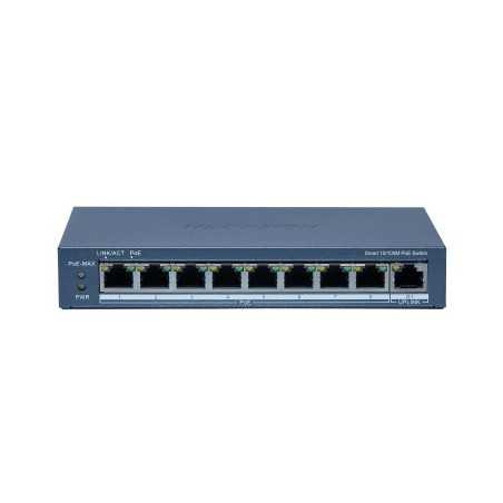 SWITCH 8 HIKVISION 8X 10/100 SMART POE