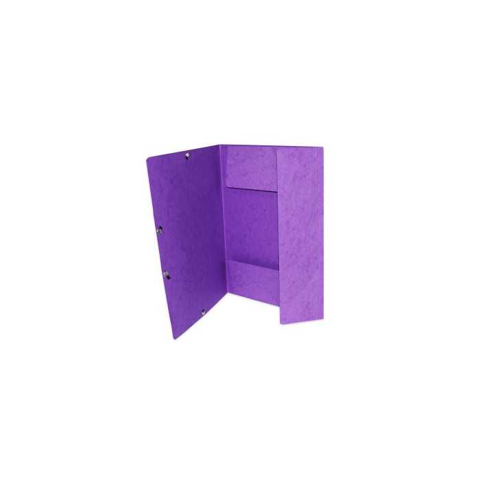 PASTAS DE ELÁSTICOS Q-CONNECT DIN A4 COM ABAS VIOLETA