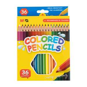 LÁPIS DE COR M&G 36 CORES