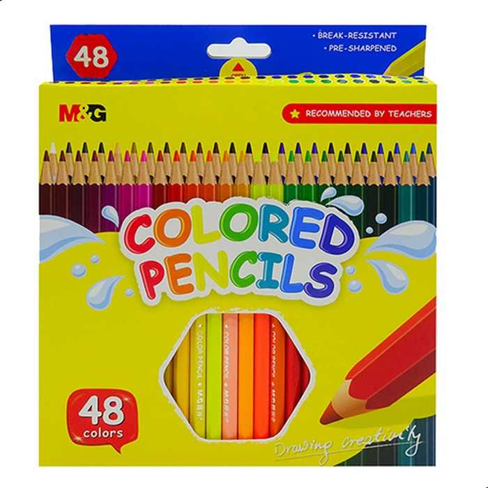 LÁPIS DE COR M&G 48 CORES