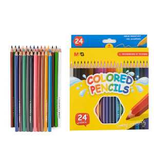 LÁPIS DE COR M&G 24 CORES